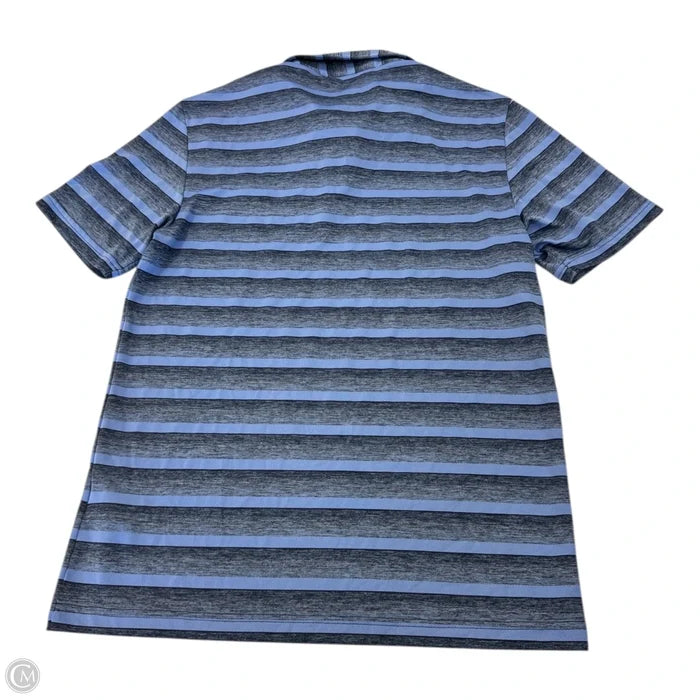 Top Short Sleeve By Adidas In Blue, Size: S