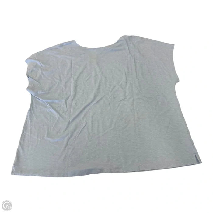 Top Short Sleeve By J. Jill In Floral Print, Size: 3x