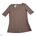 Top Short Sleeve By Joie In Brown, Size: Xs