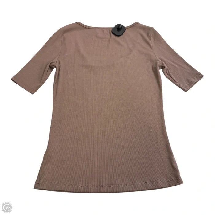 Top Short Sleeve By Joie In Brown, Size: Xs