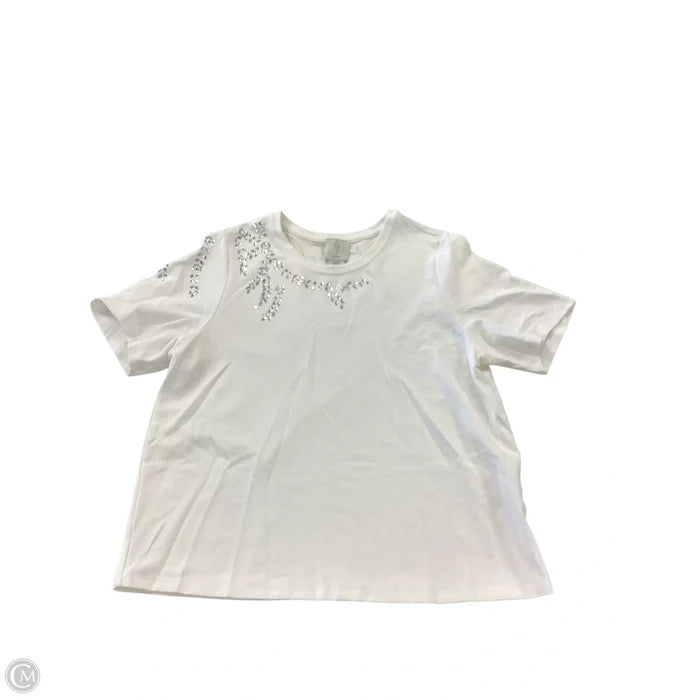 Top Short Sleeve By Joie In Cream, Size: M