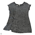 Top Short Sleeve By Max Studio In Black & White, Size: Xl