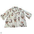 Top Short Sleeve By Nicole By Nicole Miller In Floral Print, Size: S
