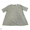 Top Short Sleeve By Pure Jill In Brown, Size: M