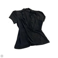 Top Short Sleeve By Tahari In Black, Size: M