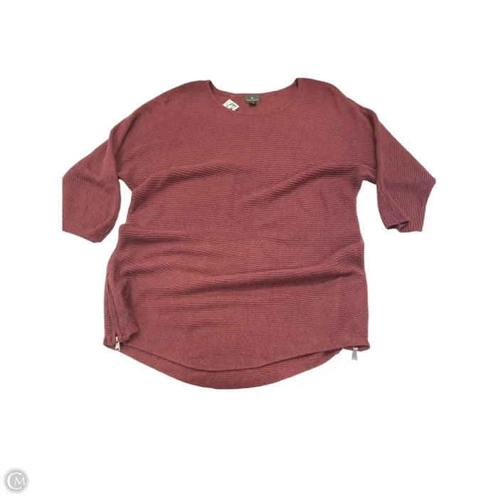 Top Short Sleeve By Worthington In Purple, Size: S