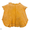 Top Short Sleeve By Zenana In Yellow, Size: M