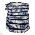 Top Short Sleeve Designer By Michael Kors In Striped Pattern, Size: Xl