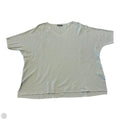 Top Short Sleeve Designer By Lafayette 148 In Green, Size: 1x