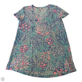 Top Short Sleeve Designer By Lilly Pulitzer In Blue, Size: S