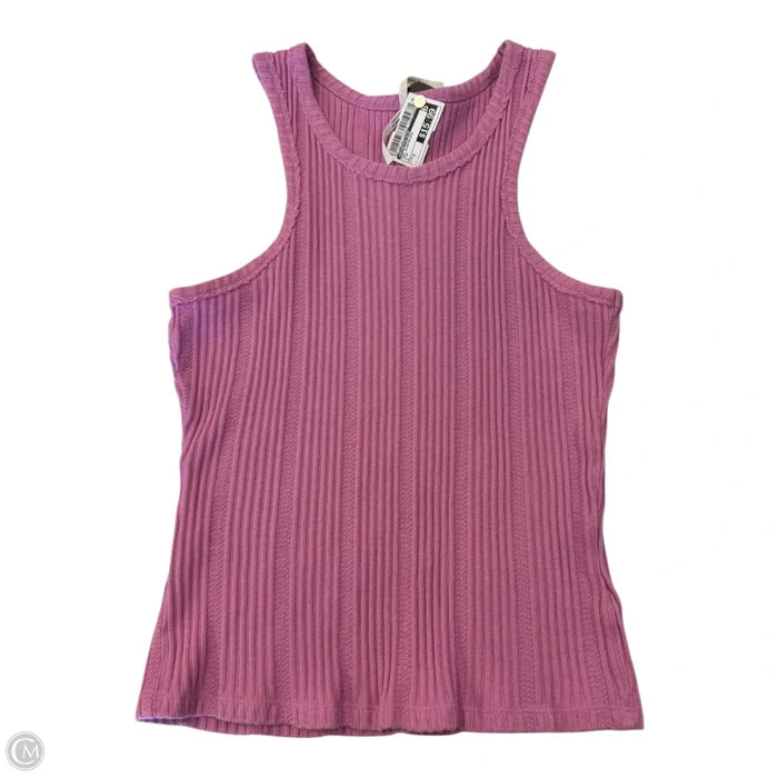 Top Sleeveless By Anthropologie In Pink, Size: S
