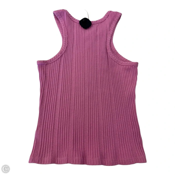 Top Sleeveless By Anthropologie In Pink, Size: S