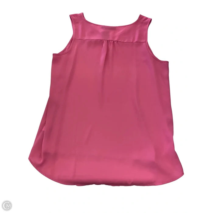 Top Sleeveless By Apt 9 In Pink, Size: L