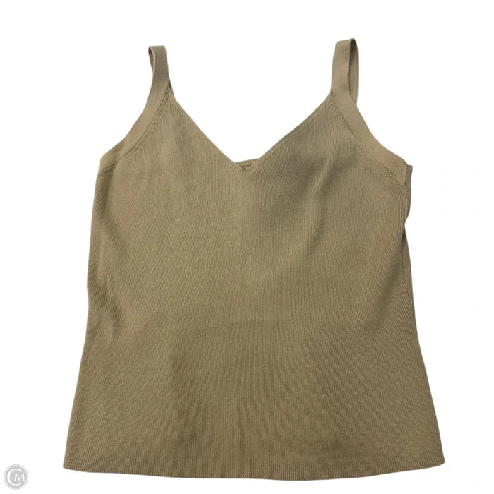 Top Sleeveless By Banana Republic In Beige, Size: M