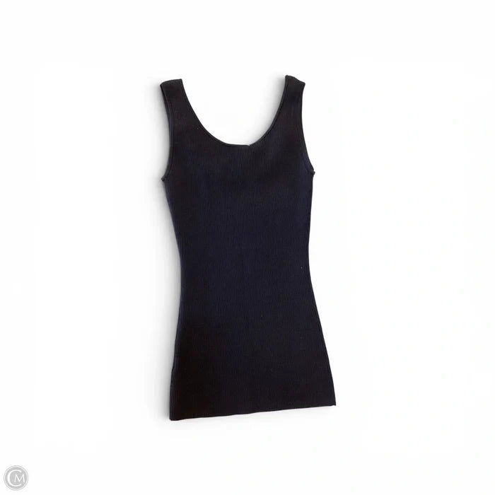 Top Sleeveless By Cache In Black, Size: S