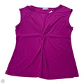 Top Sleeveless By Calvin Klein In Pink & Purple, Size: M