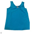 Top Sleeveless By Chicos In Blue, Size: M