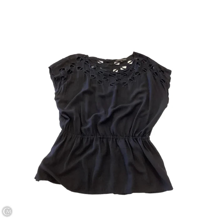 Top Sleeveless By Clothes Mentor In Black, Size: L