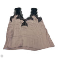 Top Sleeveless By Cma In Black & Purple, Size: L