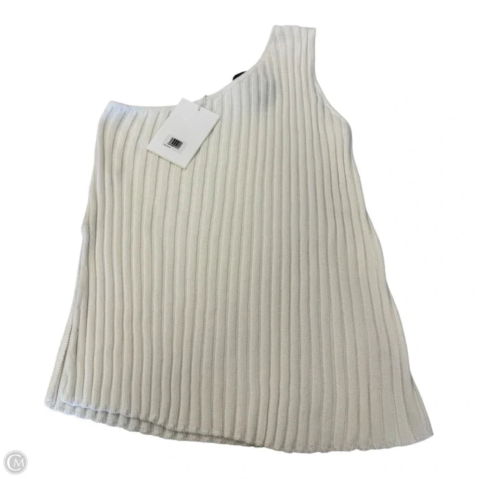 Top Sleeveless By Cmc In White, Size: Xxl