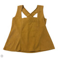 Top Sleeveless By Maeve In Yellow, Size: Xl