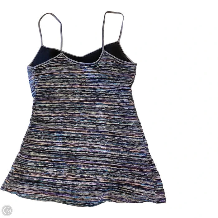 Top Sleeveless By Papillion In Multi-colored, Size: M