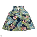 Top Sleeveless By Promesa In Tropical Print, Size: M