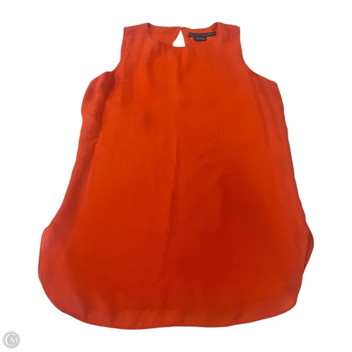 Top Sleeveless By Ralph Lauren In Orange, Size: S