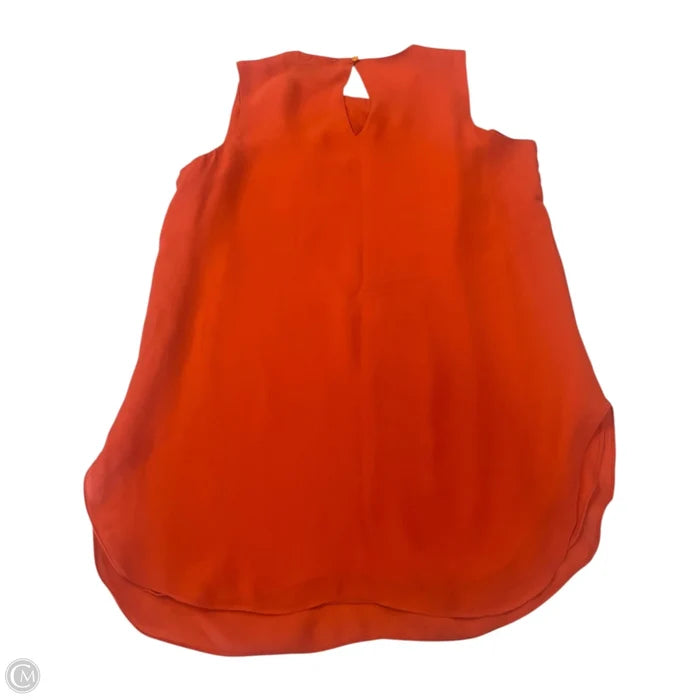 Top Sleeveless By Ralph Lauren In Orange, Size: S