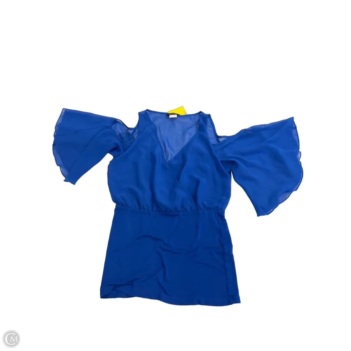Top Sleeveless By Venus In Blue, Size: Xs
