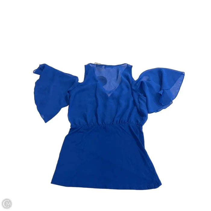 Top Sleeveless By Venus In Blue, Size: Xs