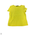 Top Sleeveless By Zara Basic In Yellow, Size: Xl