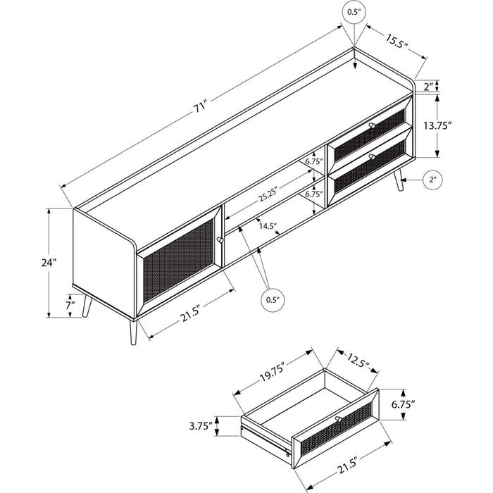 TV Stand - Black