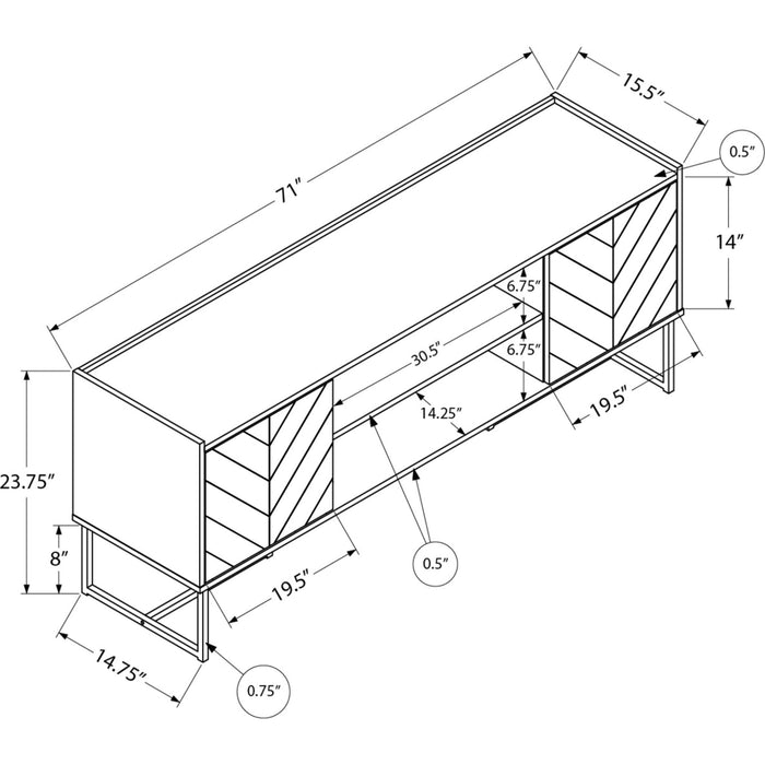 TV Stand - Black