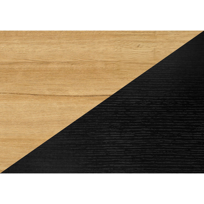 TV Stand - Black/Natural
