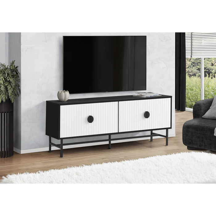 TV Stand - Black/White