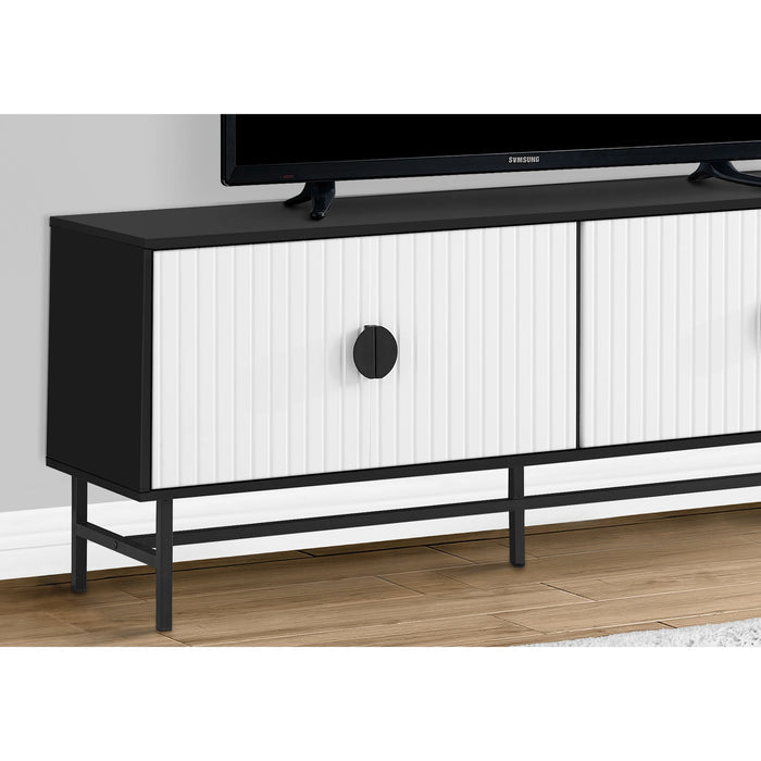 TV Stand - Black/White