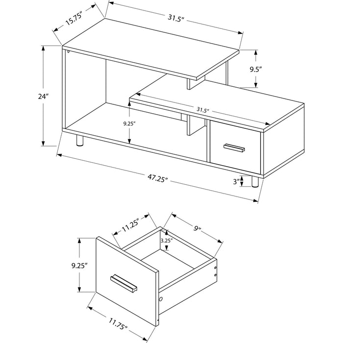 TV Stand - Brown