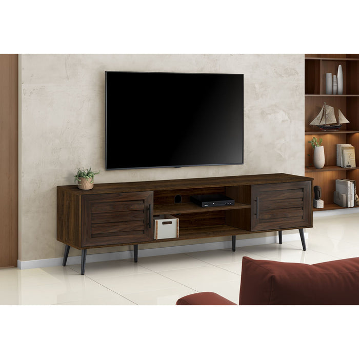TV Stand - Brown/Black