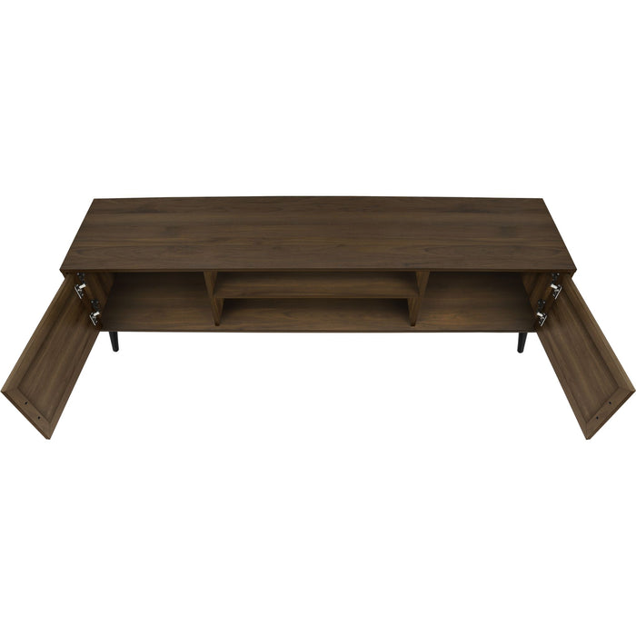 TV Stand - Brown/Black