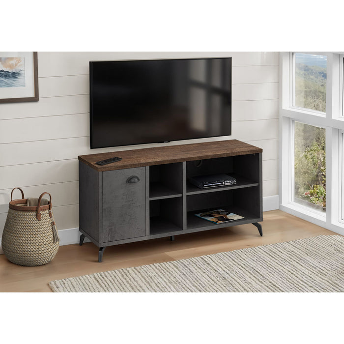 TV Stand - Grey/Brown