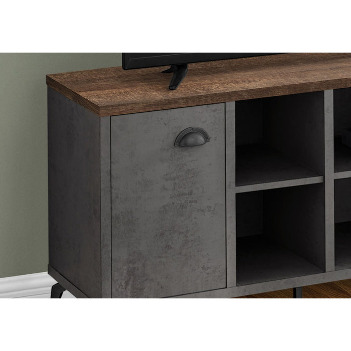 TV Stand - Grey/Brown
