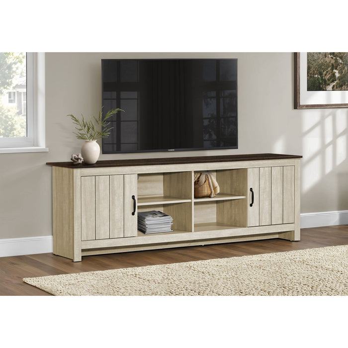 TV Stand - Light Beige/Oak