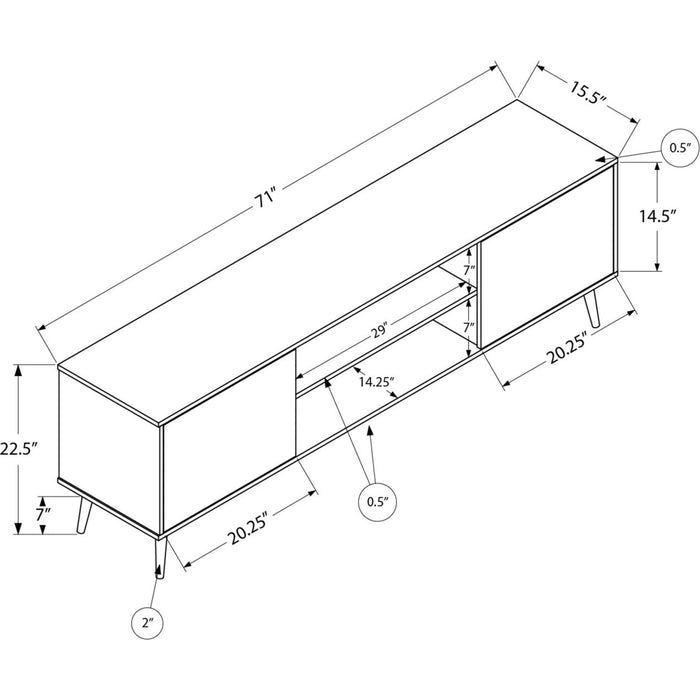 TV Stand - Natural