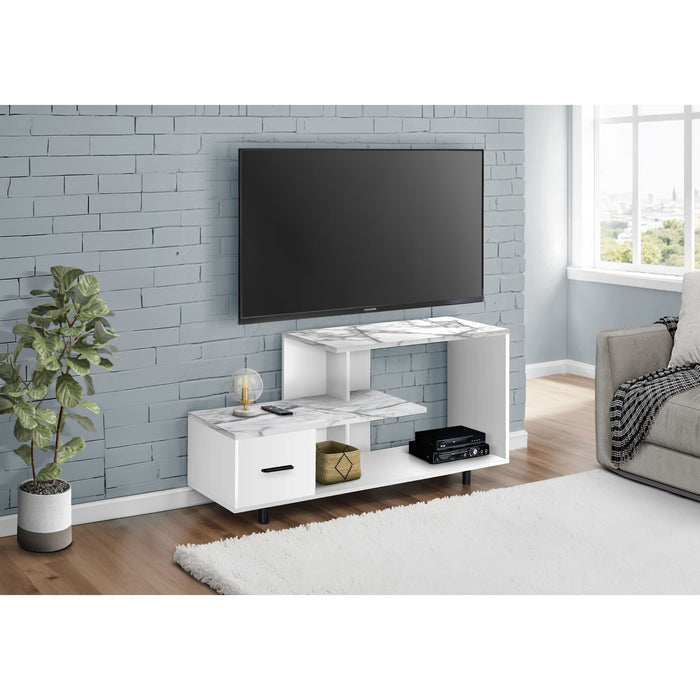 TV Stand - White