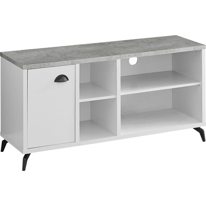 TV Stand - White/Grey