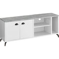 TV Stand - White/Grey