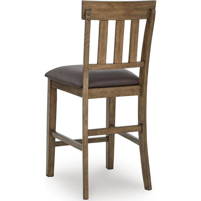 Urbinforte Counter Height Stool - Light Brown - (PCD592-124)