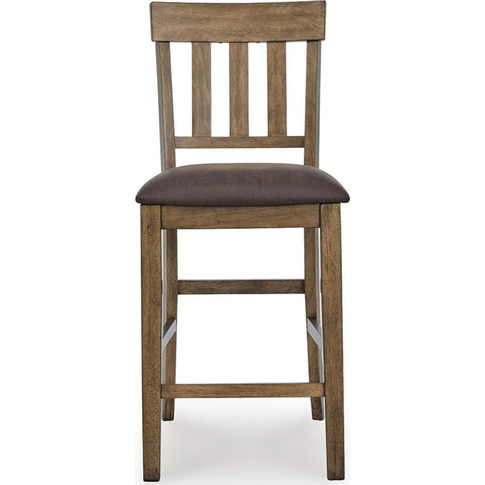 Urbinforte Counter Height Stool - Light Brown - (PCD592-124)