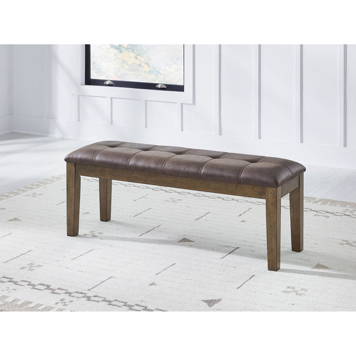 Urbinforte Dining Bench - Light Brown - (PCD592-00)